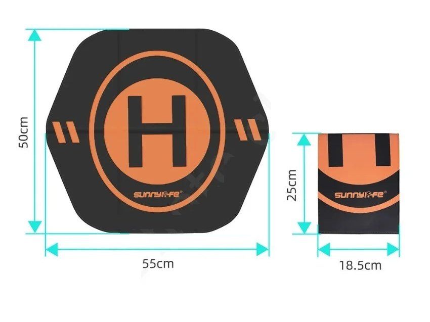 DJI RC Modellbau: Landeplattform 55cm Drohnen  - Plateforme d'atterrissage – Neu und originalverpackt aus Bussigny von SHOP-DRONE-UNIVERS 3