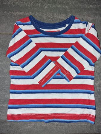 Next gestreiftes Langarmshirt, Gr. 80, sehr gut erhalten