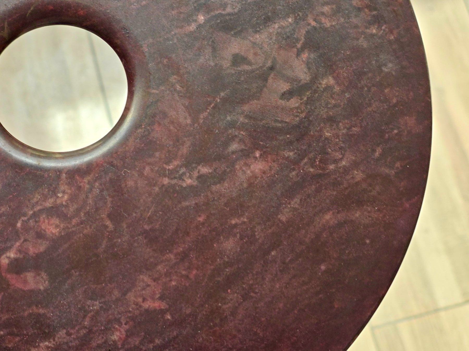 Minerali & Pietre curative: China "Jade" Bi-Scheibe gross 30cm Serpentin? – Usato da Basel venduto da chinarh891 1