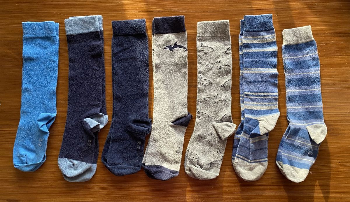 Socken für Kinder: Kniesocken / Grösse 35-38 – Gebraucht aus Urdorf von Bets4