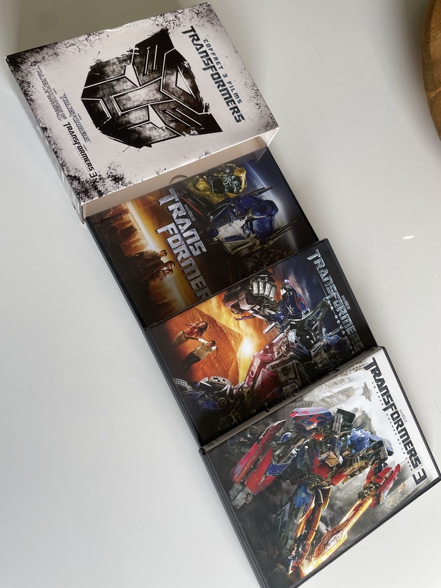 Alle DVDs: Coffret 3 films Transformers DVD bon état – Gebraucht aus Grand-Lancy von MichaelLopes 1