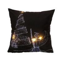 LED Kissen 40x40cm mit Füllung "Engel"