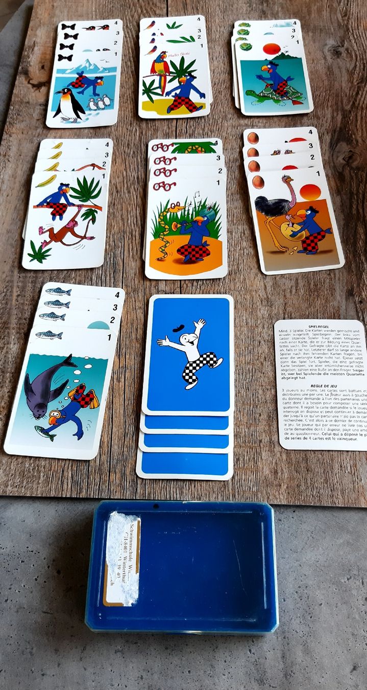 Giochi: Globi Quartett  --  GLOBI'S ZOO – Usato da Tagelswangen venduto da BrigittaC01