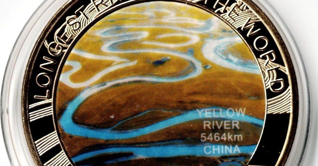 Medaglie: Yellow River_China_Longest Rivers in The World – Nuovo (secondo la descrizione) da Hombrechtikon venduto da Fraese01 2