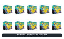 Pokémon Ascended Heroes 10 ETB Case EN OVP