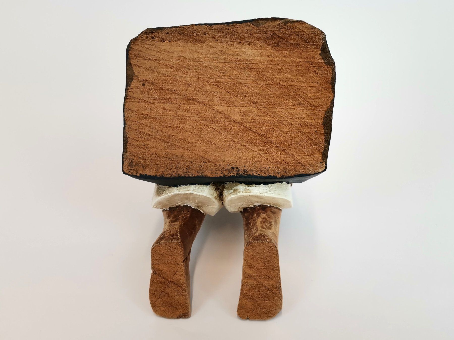 Figuren: Holzfigur Panflötenspieler – Gebraucht aus Schaffhausen von Restwert_SH 6