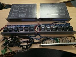 2x Cloud CX-A6 Profi-Verstärker mit 12x 100V ELA Trafos