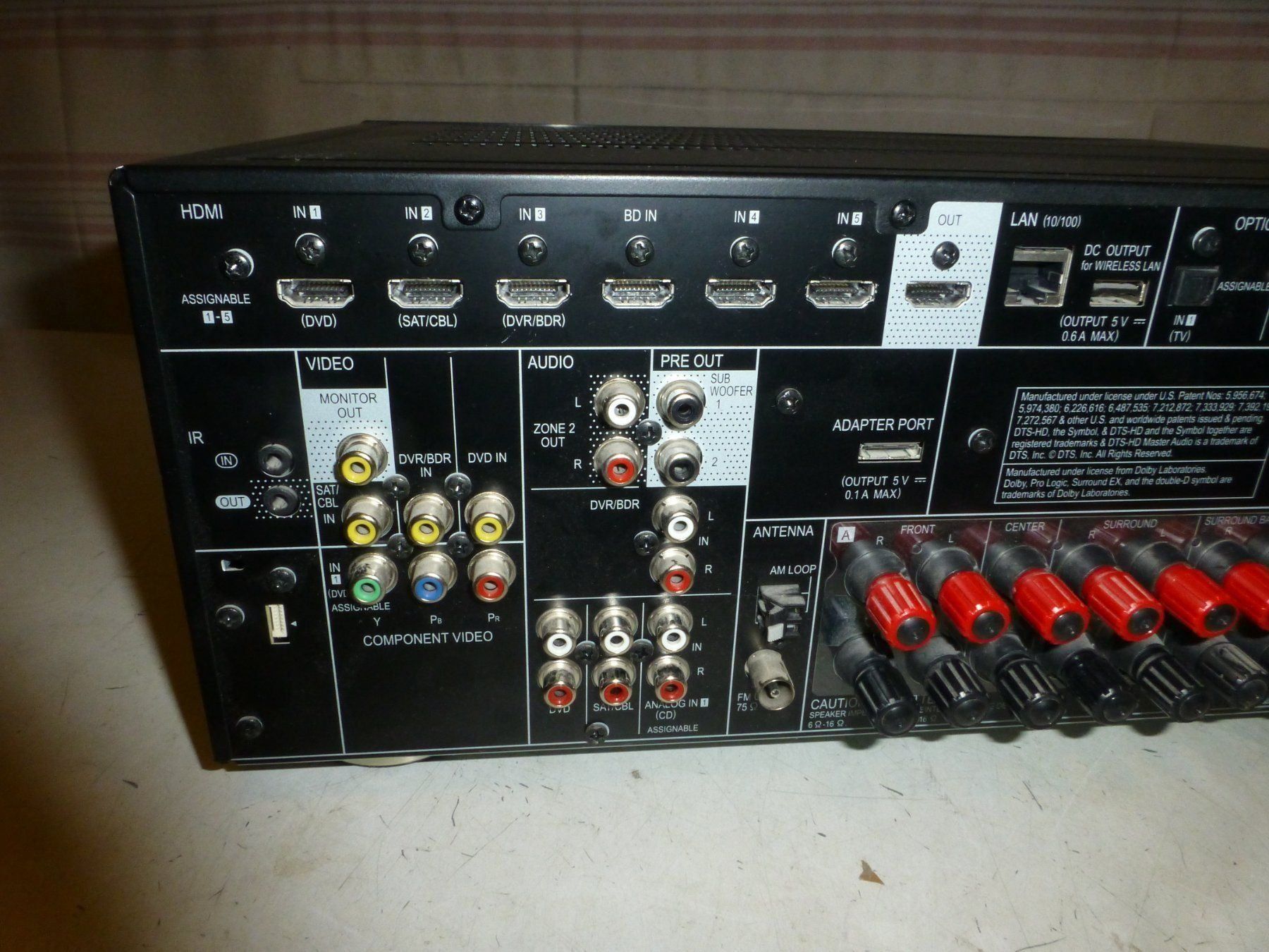 Pioneer Receiver: Pioneer VSX-922-K AV Receiver – Gebraucht aus Altstätten SG von  5