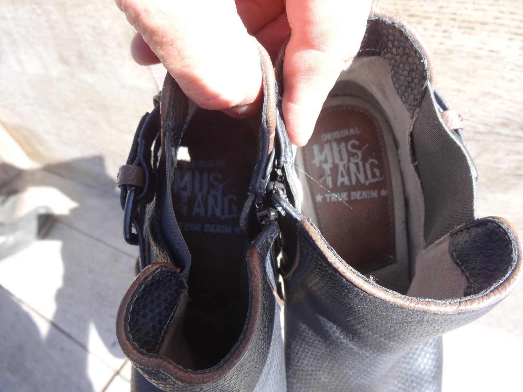 Mustang Scarpe da donna: bottines true DENIM MUSTANG gr. 41 – Usato da Rebeuvelier venduto da falcon58 2