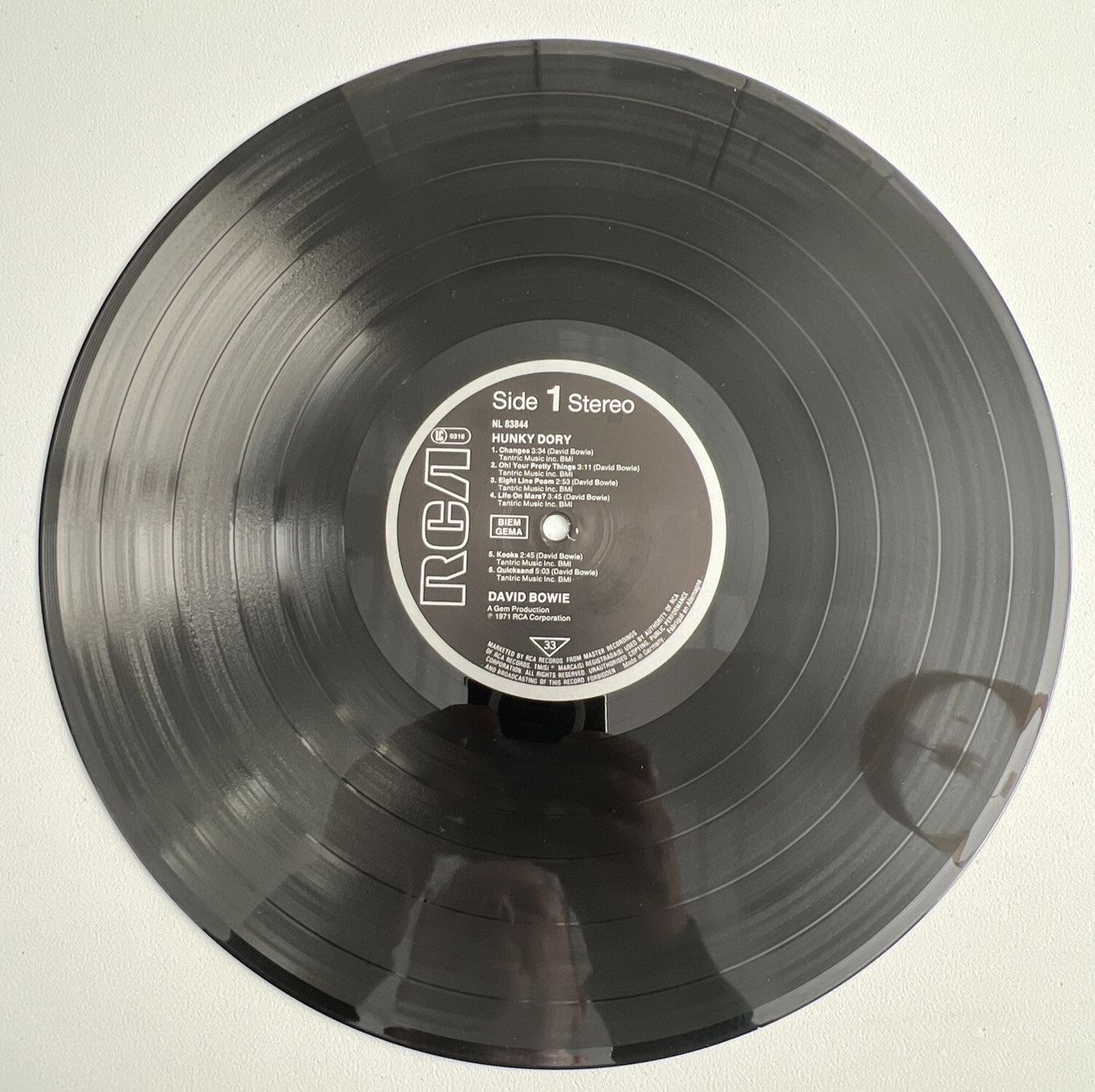 Schallplatten: David Bowie Hunky Dory – Gebraucht aus Thônex von lacomtessedesfees 5