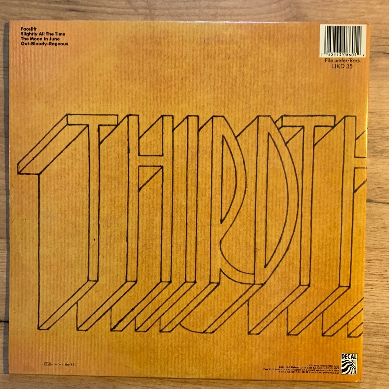 Dischi in vinile: THE SOFT MACHINE - THE SOFT MACHINE...RE UK 1988...VG+/EX – Usato da Gals venduto da Diskopatshop 1
