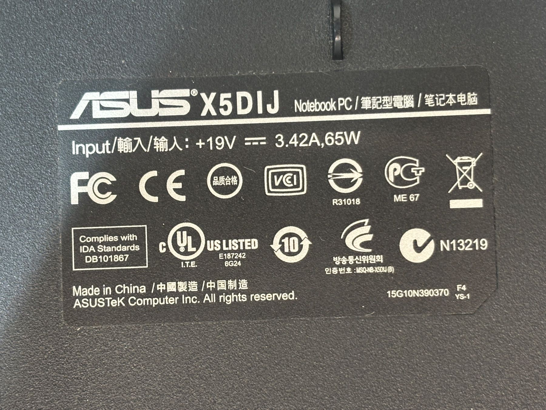 Asus Notebook: Notebook 15.6" ASUS X5DIJ, Intel Pentium, DEFEKT – Difettoso da Lachen SZ venduto da alcom-electronics 6