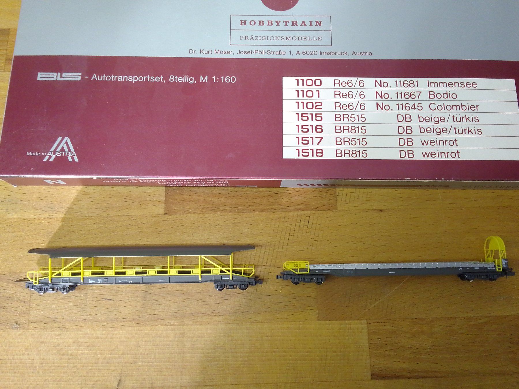 Hobbytrain Modelleisenbahnen: Güterwagen "Autotransportset" – Gebraucht aus Zollikofen von Noak 2