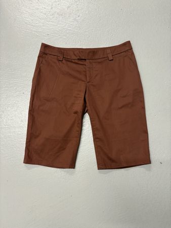 Versace Jeans Couture Shorts Gr. 38 Braun Baumwolle Bermudas