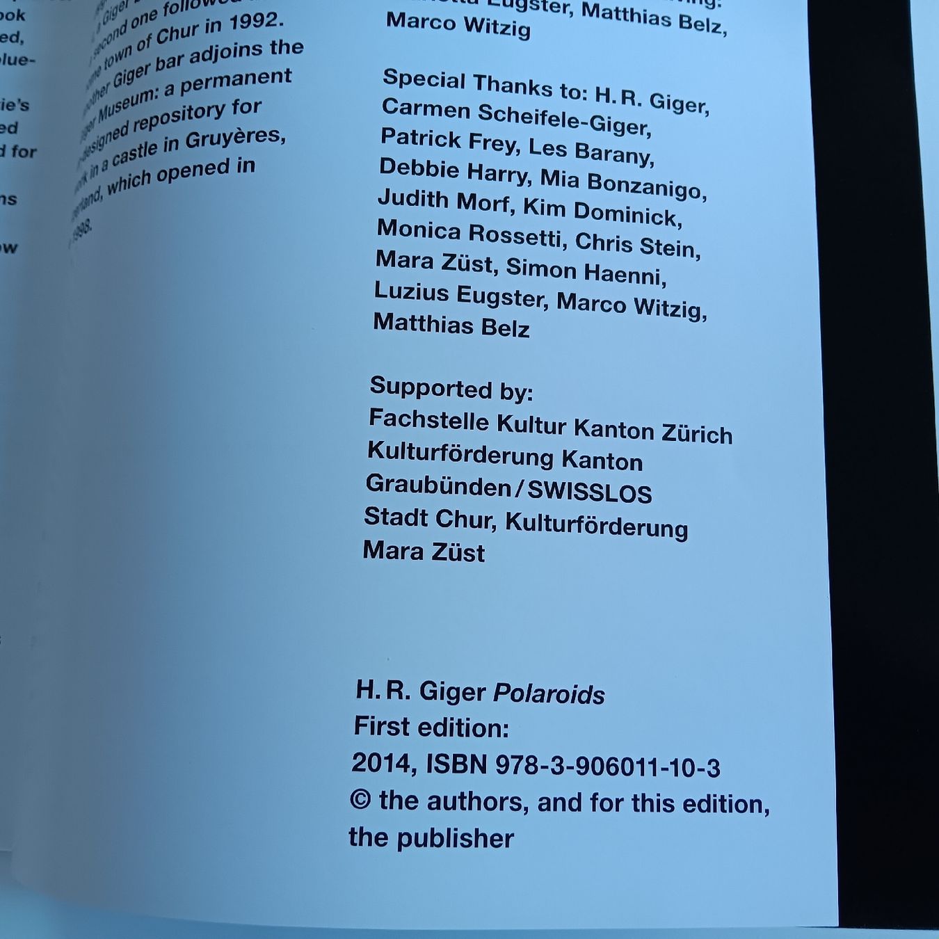 Libri: HR Giger Buch Polaroids 2014 – Nuovo (secondo la descrizione) da Chur venduto da chr_b2cn 1