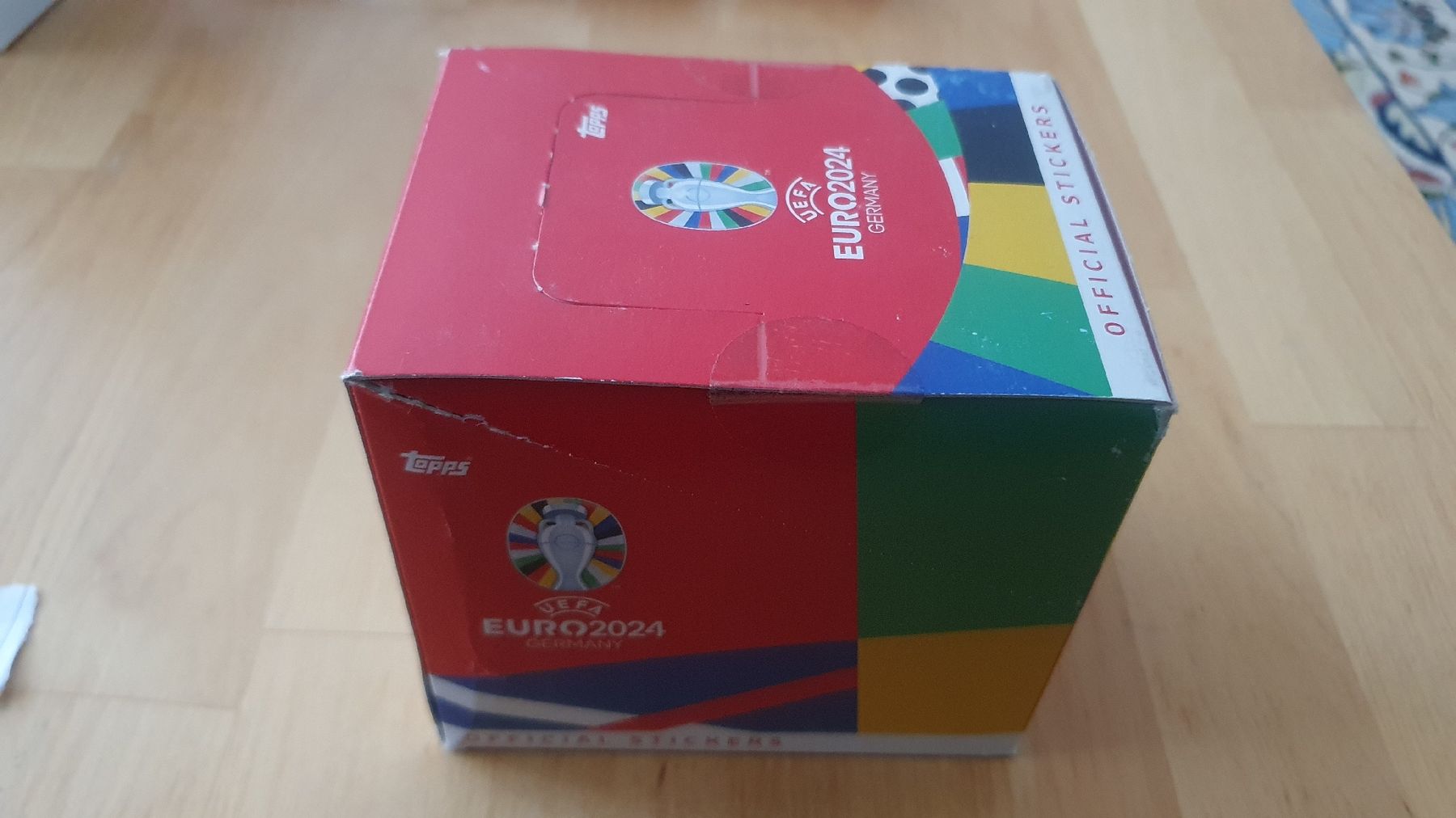 Topps Carte collezionabili: Uefa euro 2024 Germany Sticker box – Nuovo e nell'imballaggio originale da Winterthur venduto da Bugsy71 1
