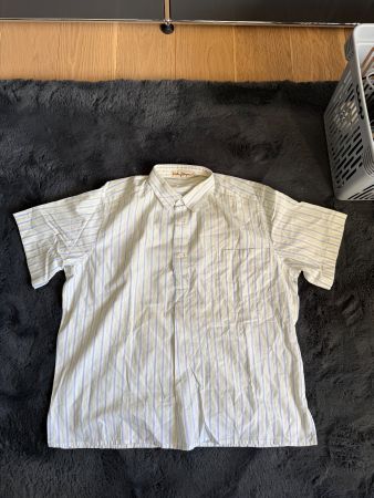 Salvatore Ferragamo T-shirt Hemd Vintage Weiss