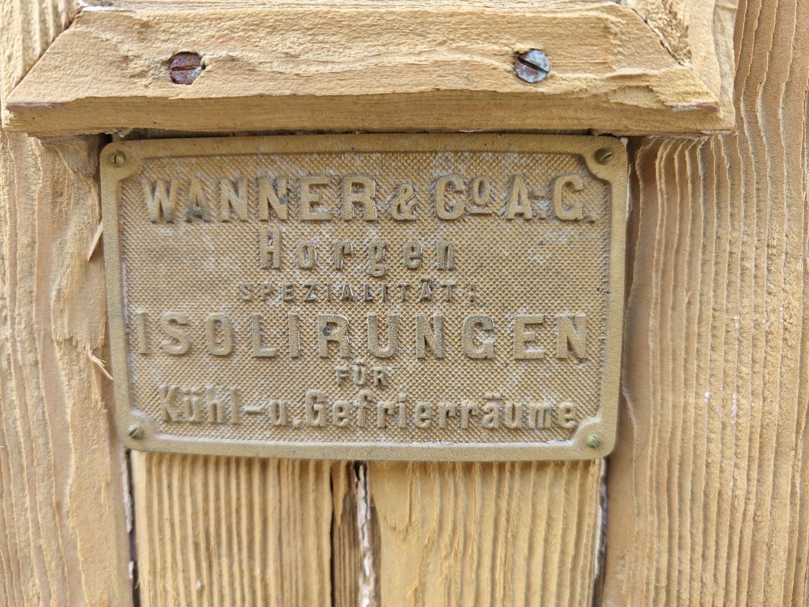 Porte: Antike Kühlhaus Türe – Usato da Wienacht-Tobel venduto da At8 2