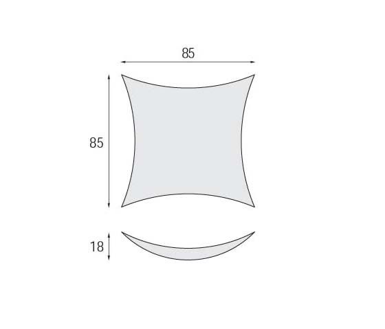 Lampadari & plafoniere: Plafonier Voile "Atelier Sedap" – Usato da Bassins venduto da oal_q2gl 1