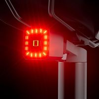 Feu arrière de vélo Rechargeable USB avec 6 Modes LED