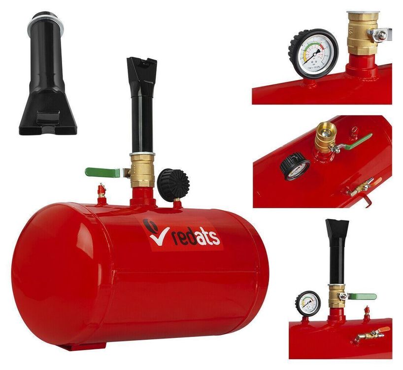Reifenfüller Booster 20L - Mit Manometer Für LKW & PKW