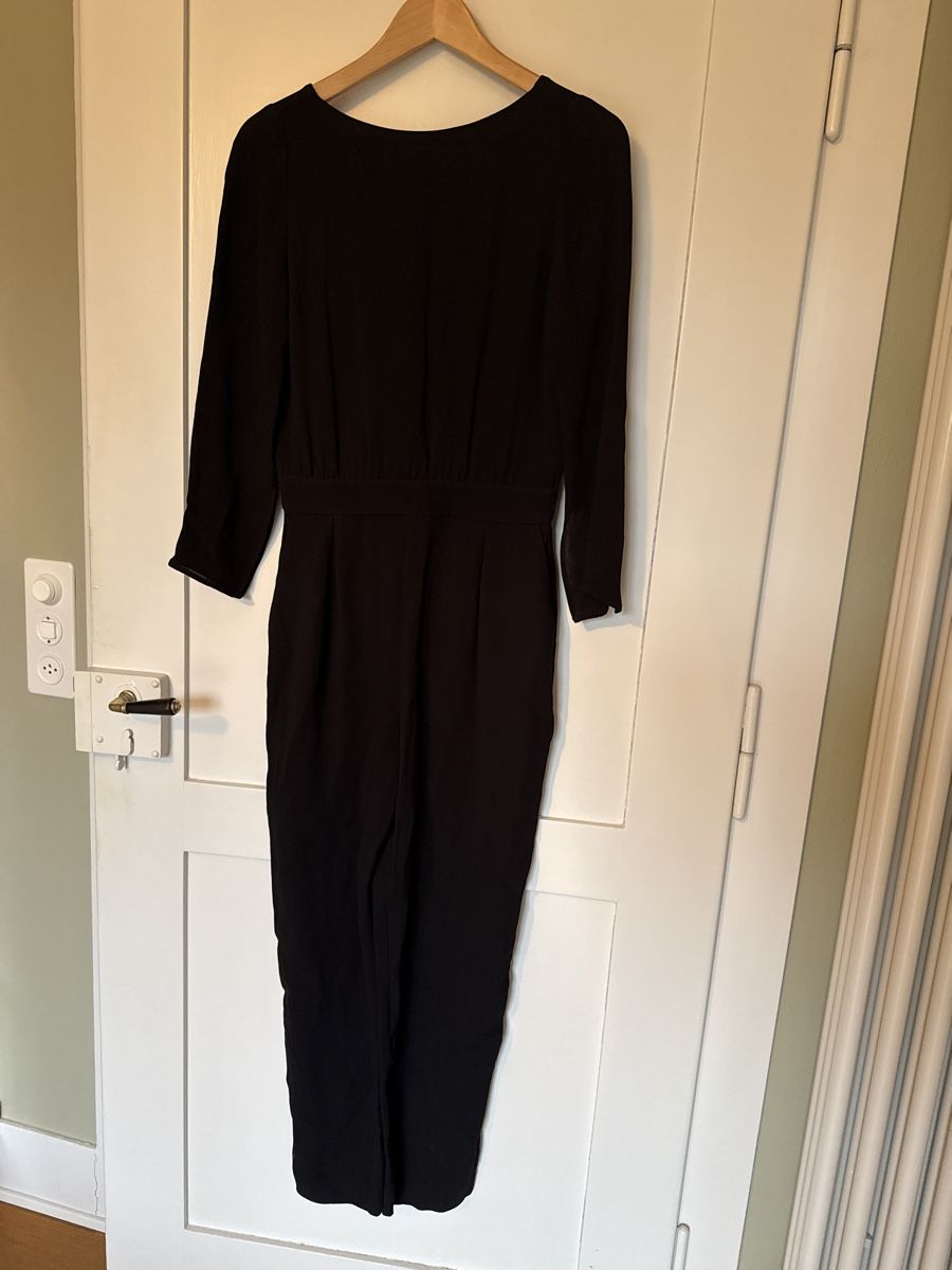 Massimo Dutti Tute: Massimo Dutti Jumpsuit, Grösse 34/36, schwarz, top – Usato da Bern venduto da nelke08