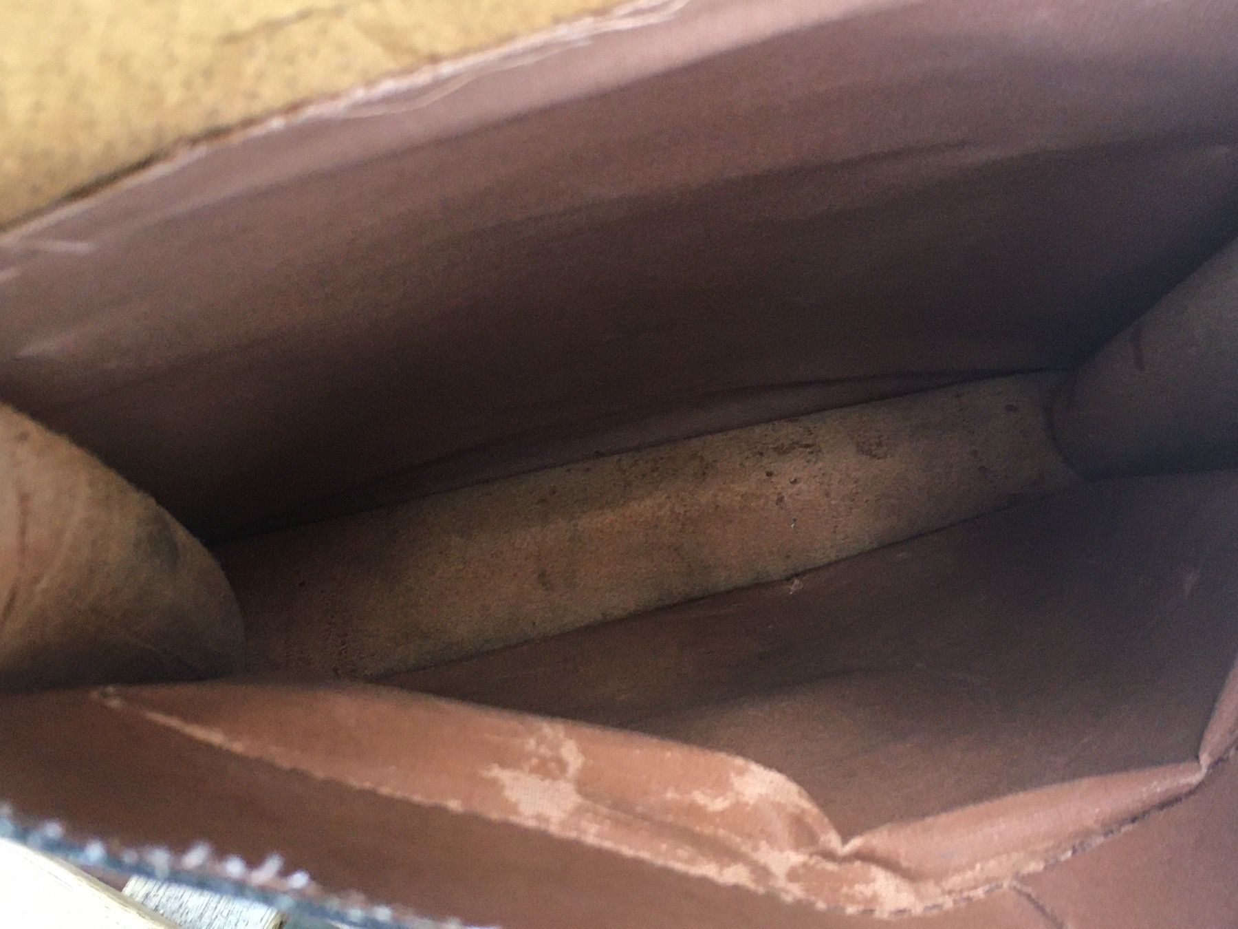 Borse: Braune Lederhandtasche – Usato da Bauma venduto da Budgerigar 9