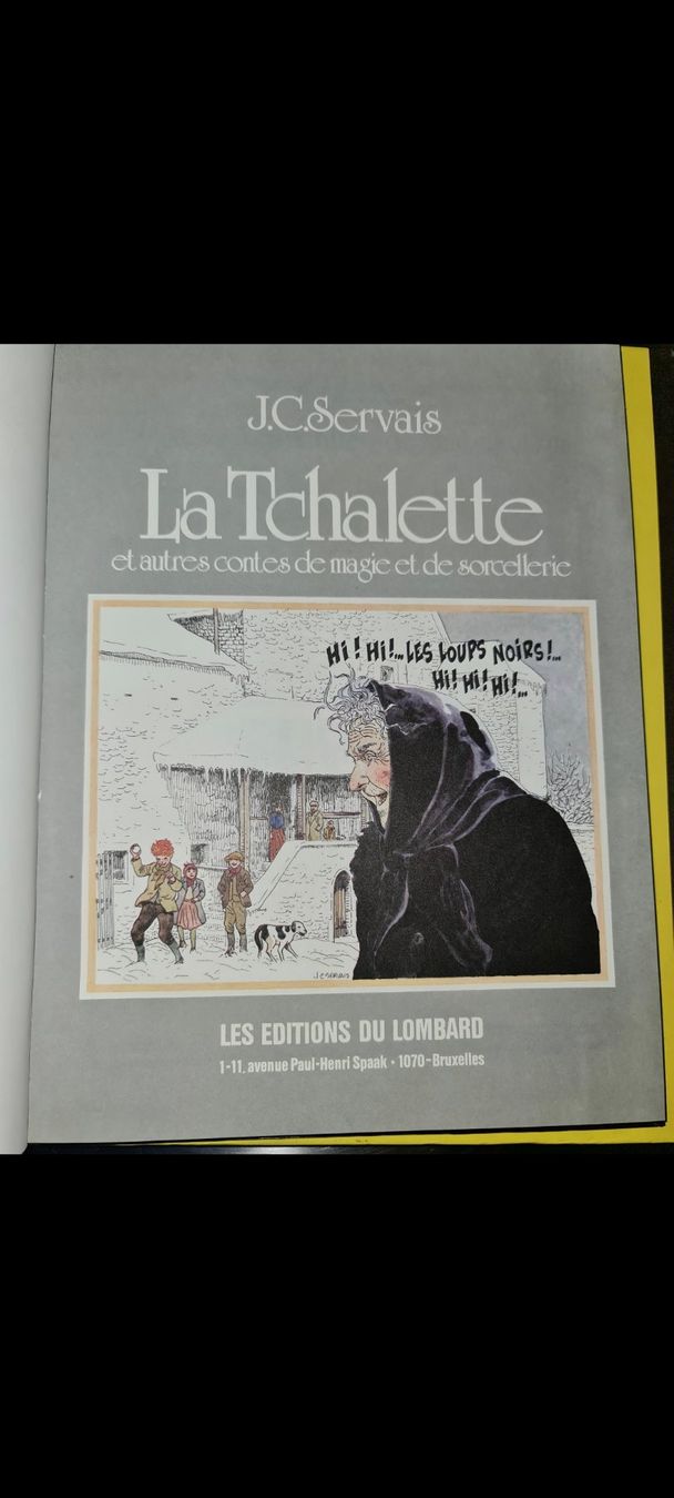Comics: J-C Servais BD / Grisailles + La Tchalette – Gebraucht aus Cortaillod von signep 6