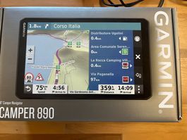 Garmin Camper 890 Navigationsgerät neuwertig, komplett