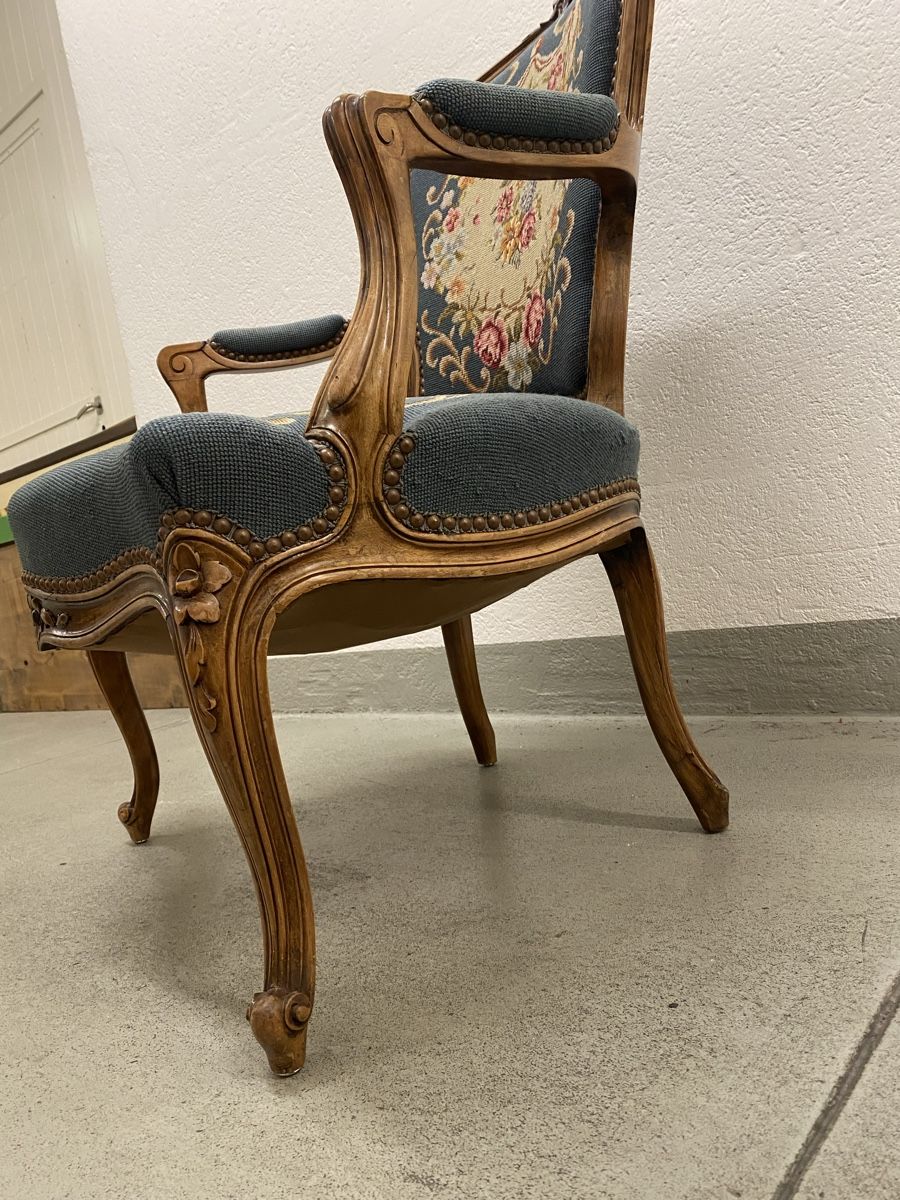 Sessel: Antiker Gobelin Sessel Louis XV-Stil  – Gebraucht aus Männedorf von Adamiat 5