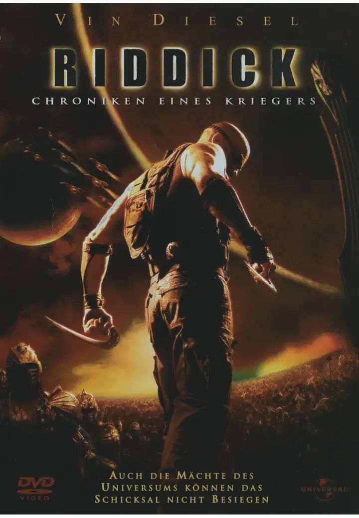 Tutti i DVDs: Riddick - Chroniken eines Kriegers DVD – Usato da Hedingen venduto da Mr.Poopybutthole