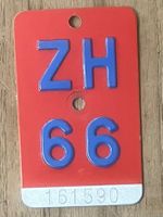 ZH 66 - VELONUMMER - FAHRRADSCHILD - PLAQUE DE VELO - ZH 66