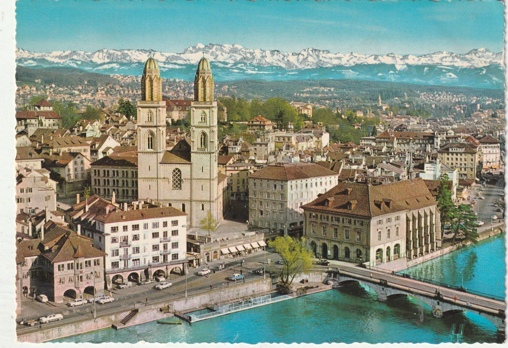 Ansichtskarten: Zürich – Gebraucht aus Lumbrein von made02