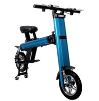 E-Bike - elektrischer Roller 500W - Blau, klappbar