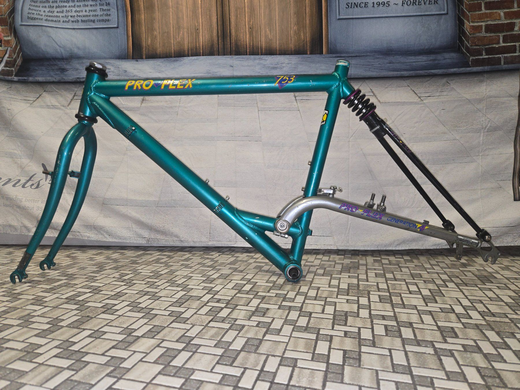 Pièces détachées: Proflex 753 Rahmen Retro Kult MTB – D'occasion à Ammerswil AG par Undenheim