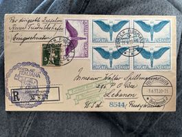 Zeppelin TOP-Rarität, Italienflug 1933 und 2. Südamerikafahr