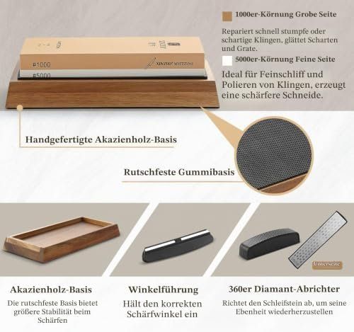 Alle Werkzeuge: Schleifstein Beidseitig mit 1000/5000-Körnung Wetzstein, – Neu und originalverpackt aus Hundwil von Stallone6 2