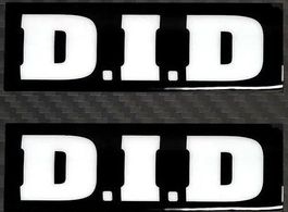 D.I.D DID Aufkleber Sticker 2er Set à 11.5x3.7cm NEU