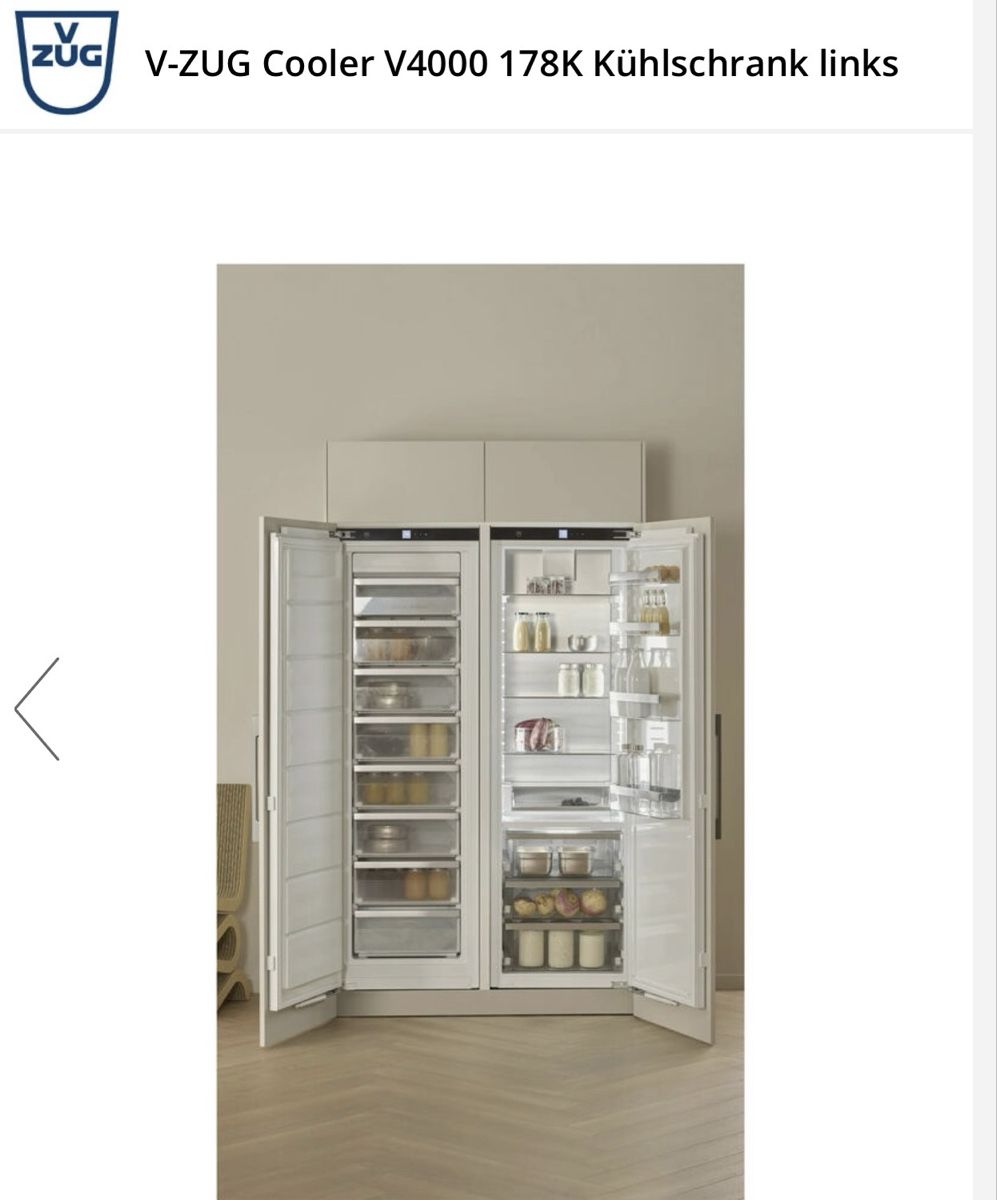 Frigoriferi: VZug Kühlschrank – Nuovo (secondo la descrizione) da Luzern venduto da FelixHelder 3