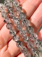 100% Näturliche Biotit Armband, Edelsteinarmband 8mm