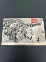 Carte postale ancienne Chamonix - Ascension Mont-Blanc.