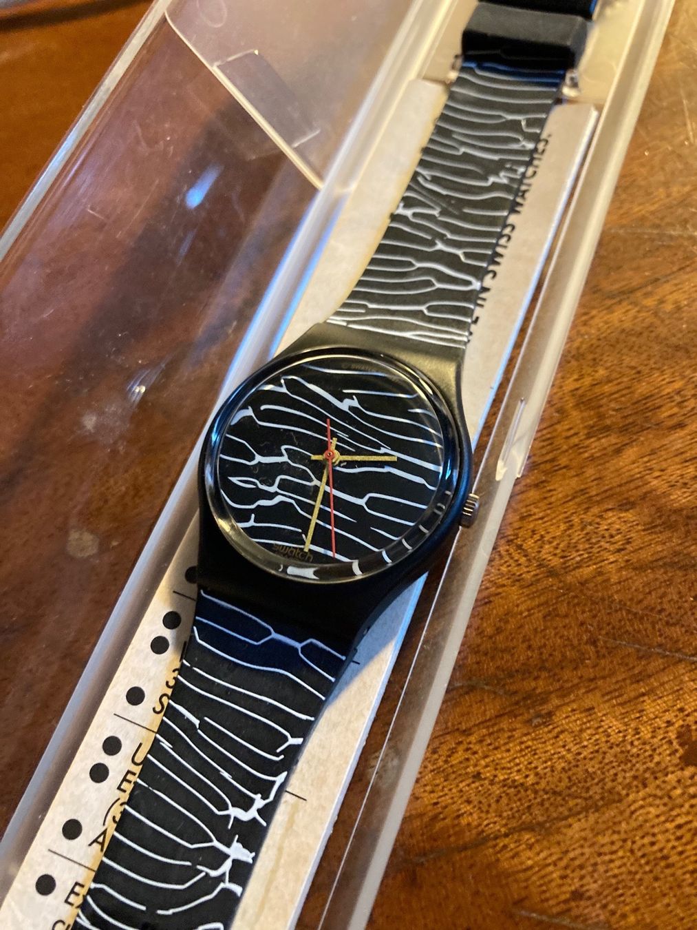 Swatch Orologi: Swatch Marmorata. 1987, ne marche pas! – Difettoso da Paudex venduto da micinque