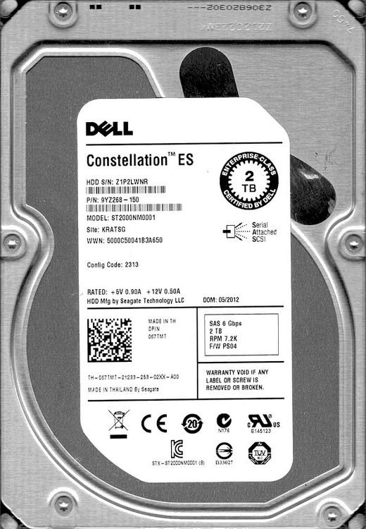 Fujitsu 2TB 3.5 SAS 7200rpm Rpm P/ DX8090 - FTS:ETEN2HD-L - Compara preços