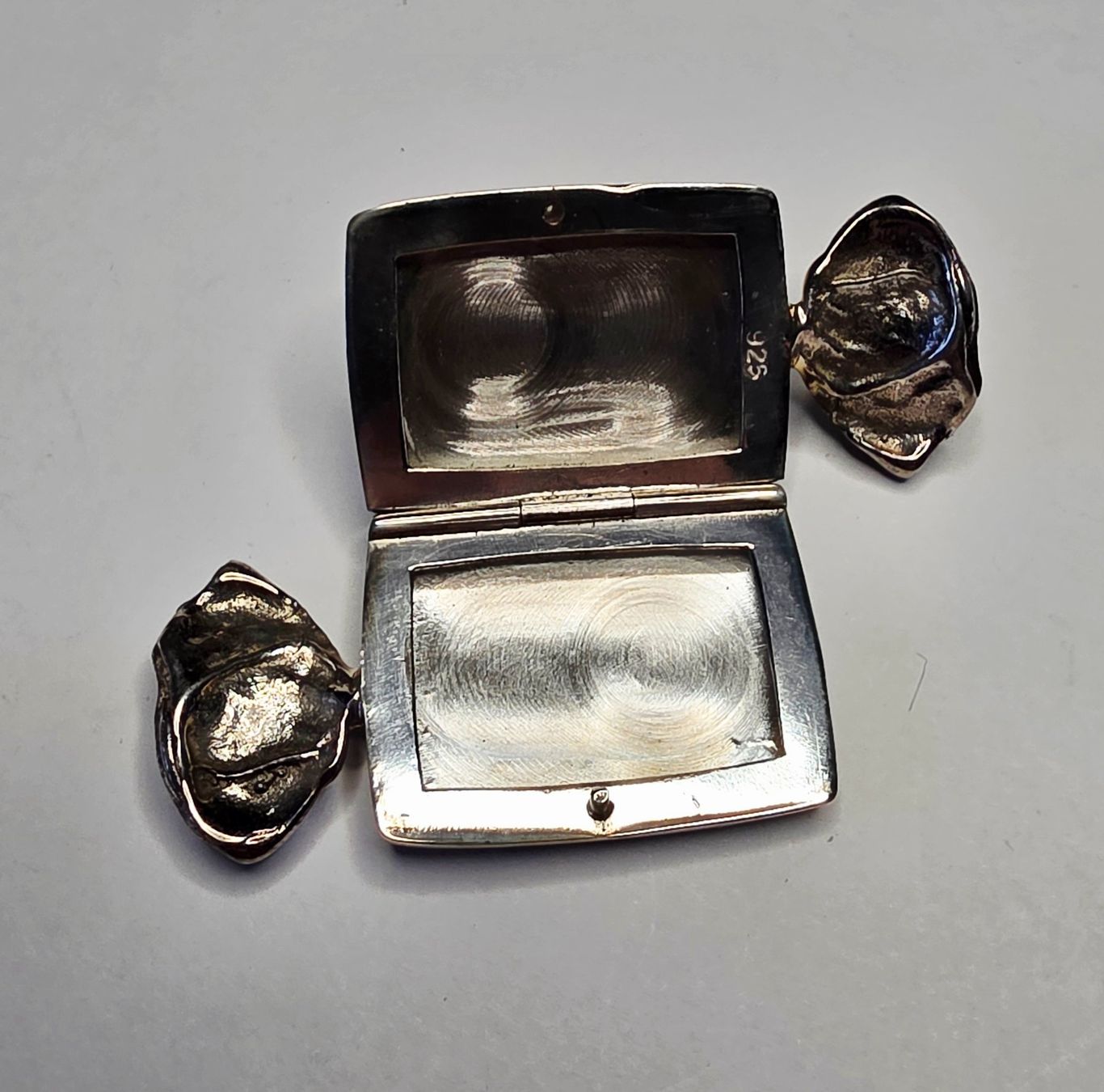 Pendentifs: Silber Dose Anhänger – Neuf (Voir description) à Zürich par adriben 3
