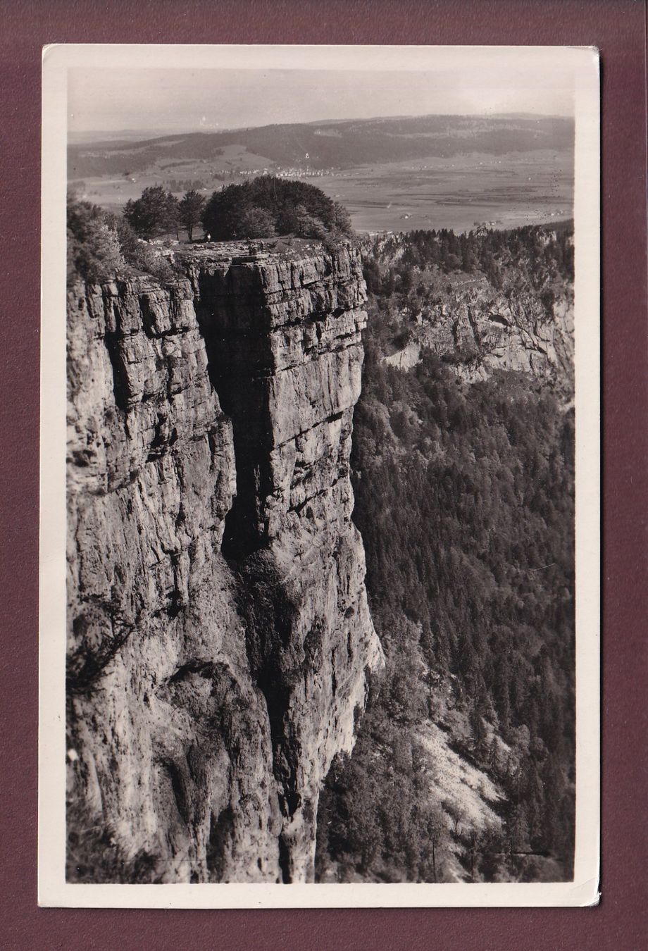 Cartes postales: CREUX-DU-VAN - Le Falconnaire – D'occasion à Pully par nicecards