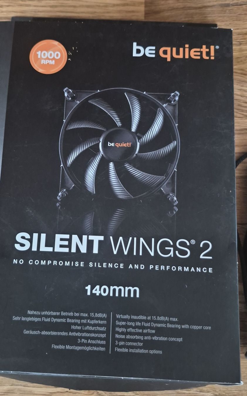 beQuiet! Custodie: be quiet! Silent Wings 2 140mm 2stk – Usato da Heimenhausen venduto da TinyCrocodile 1