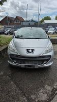 Peugeot 207 CC Cabriolet silber  Motorlampe brent das auto f