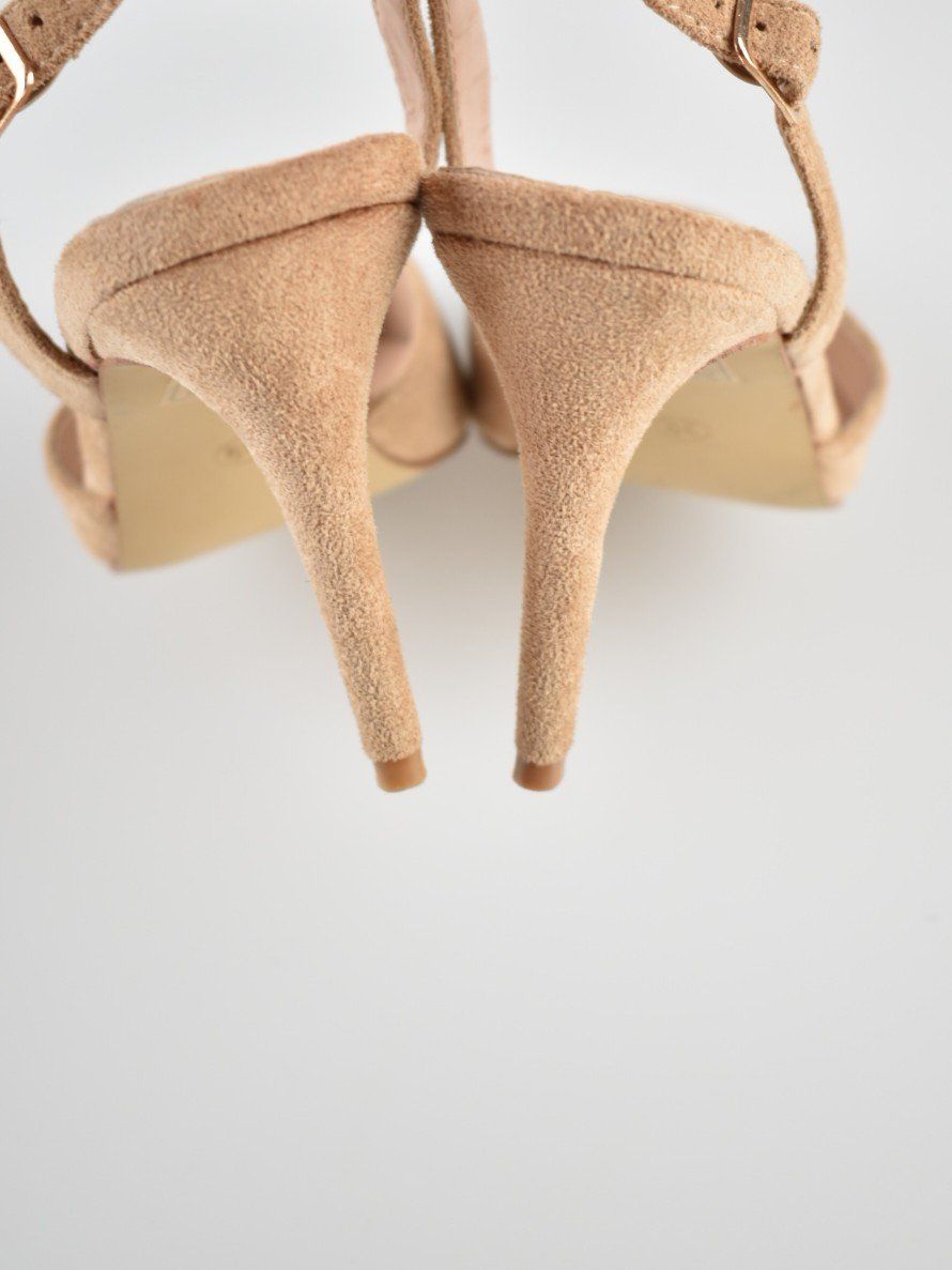 Scarpe da donna: Verde Slingback Pumps Gr.39, Wildleder-Optik, beige – Nuovo (secondo la descrizione) da Nürensdorf venduto da 2ND_STORY 5