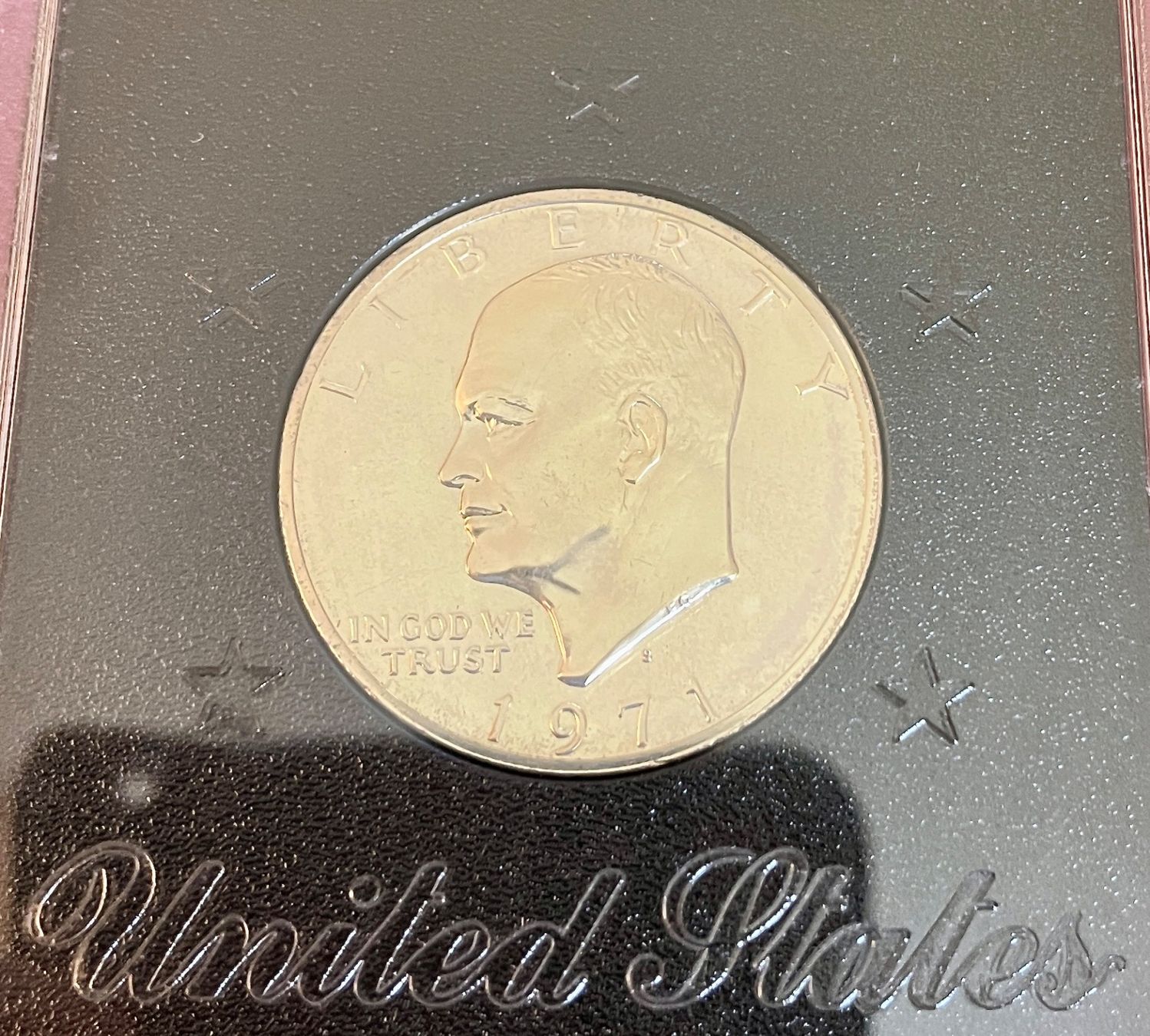 Tutti le monete: 1971s Eisenhower Silver Proof US DOLLAR Argento 0.400.- – Nuovo (secondo la descrizione) da Vacallo venduto da Ro-Ma76 2