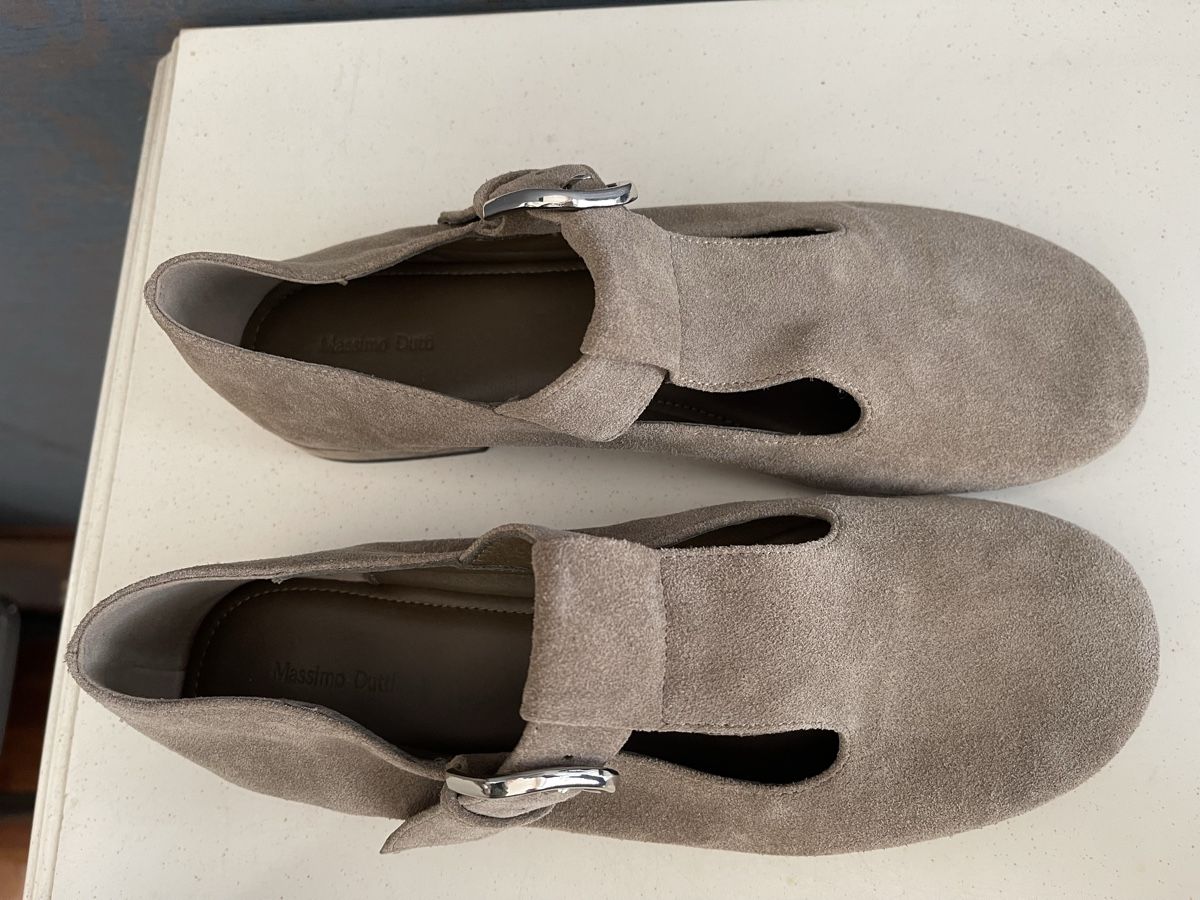 Massimo Dutti Scarpe da donna: Massimo Dutti Mary Jane Gr.41 – Nuovo (secondo la descrizione) da Stallikon venduto da BaumArt 1
